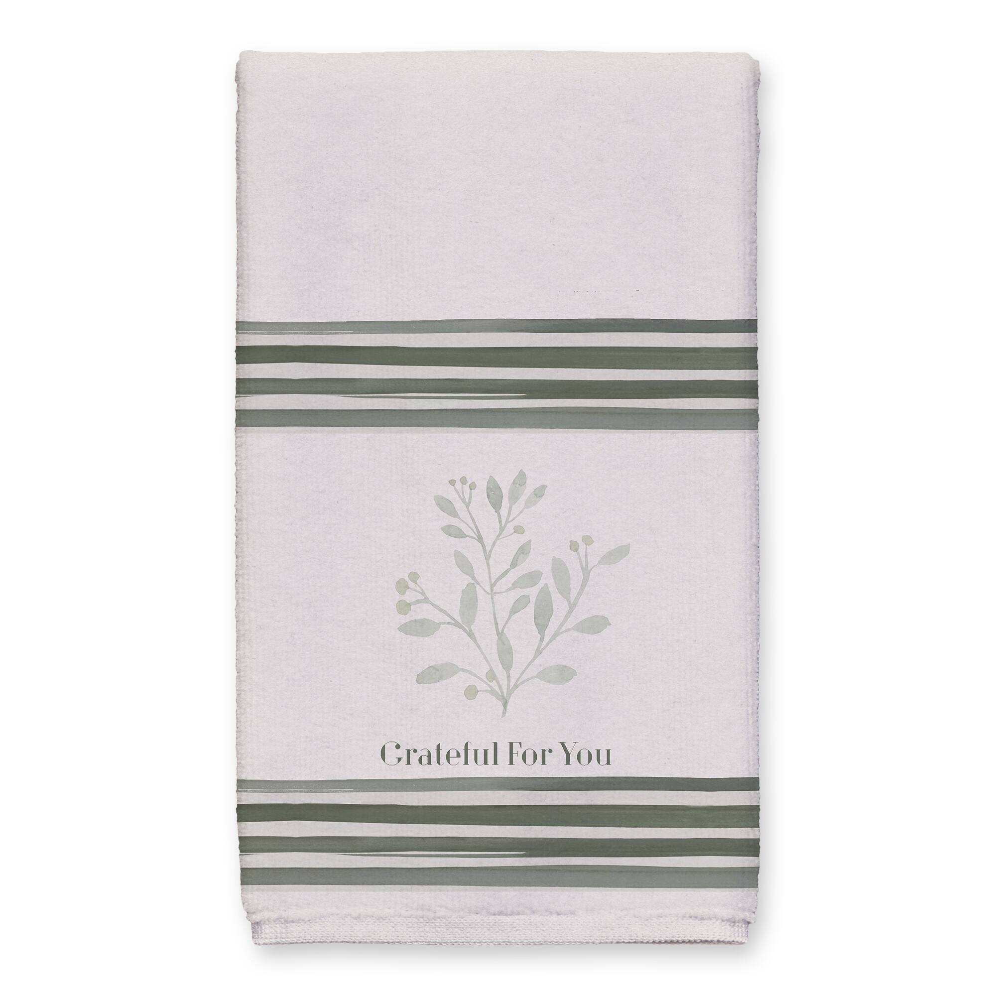 Grateful For You Tea Towel Set